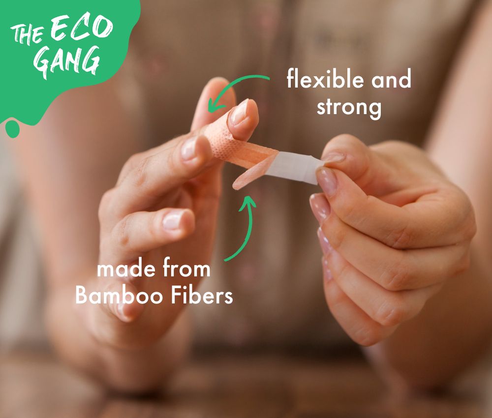 Bamboo Plasters 20 Pcs  The Eco Gang