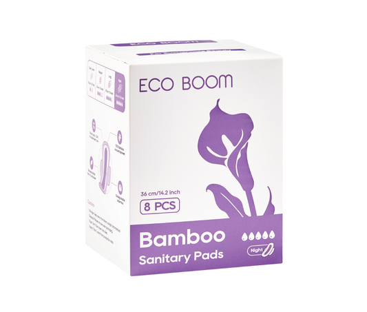 Bamboo Sanitary Pads - Night