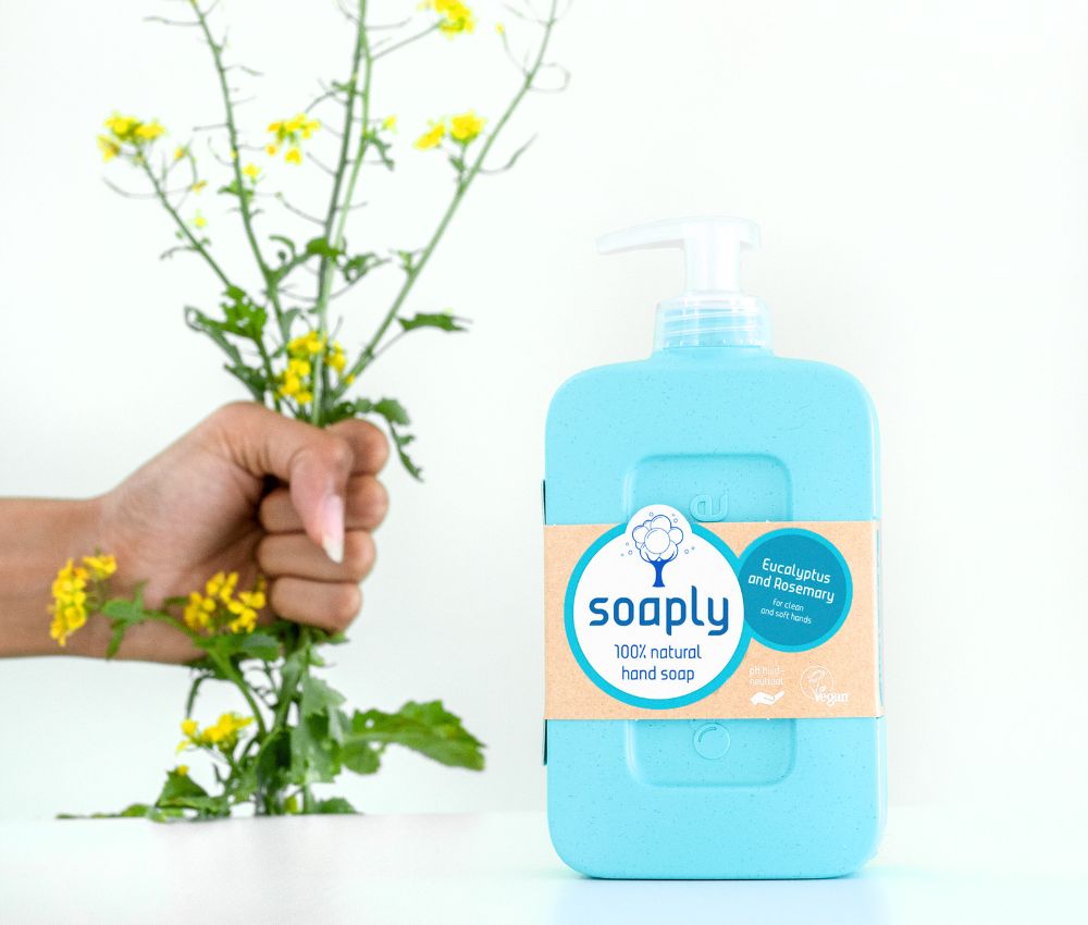 Natural Hand Soap Eucalyptus And Rosemary 300ml