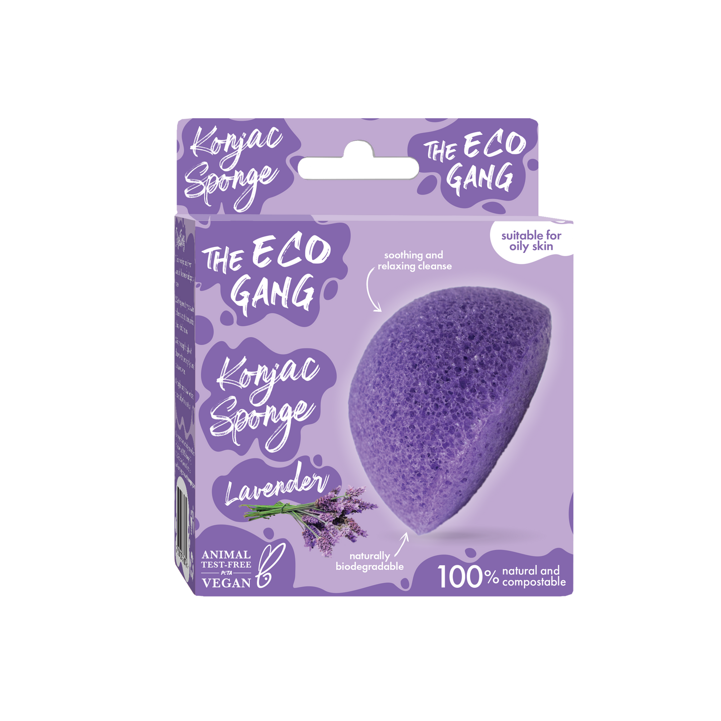 Konjac Sponge - Lavender